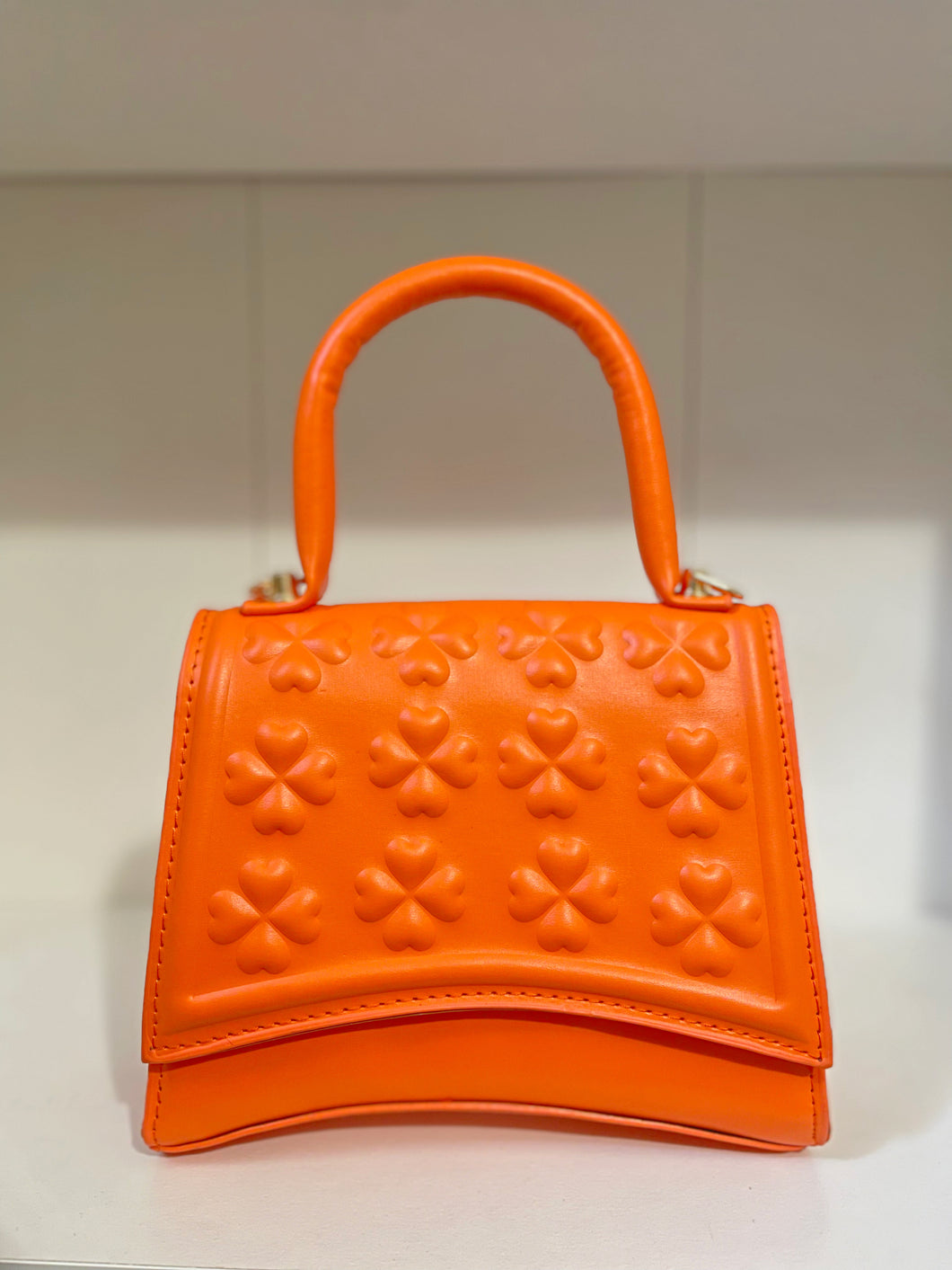 Unique Charm Handbag- orange