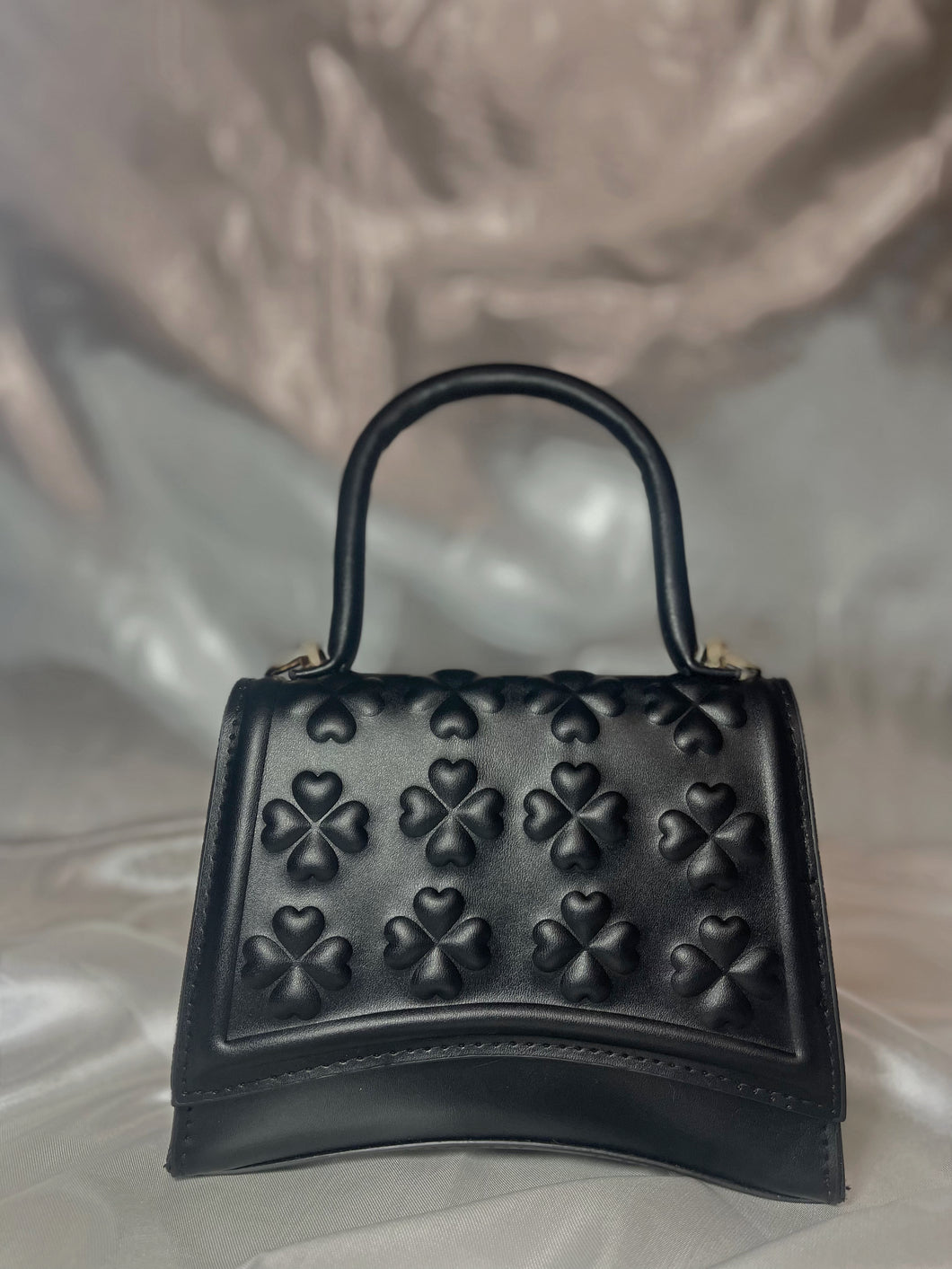 Unique Charm Handbag- black