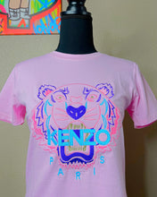 Load image into Gallery viewer, KENZO TIGER T-SHIRT- light pink
